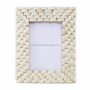 Marcos de fotos de lujo Vintage hechos a mano hueso de la mejor calidad para una elegante decoración de pared simple cuadro enmarcado caja de sombra - Product Image 3