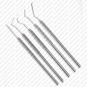 Sonda Dental Exploradora, Instrumento de Limpieza e Higiene, Acero Inoxidable, Herramientas de Diagnóstico Dental, Instrumentos Certificados OEM - Product Image 3