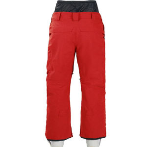 Pantalones de Esquí Rojos Impermeables para Mujer, con Aislamiento Sintético y Cierre de Cremallera, Ropa para la Nieve para Adultos - Product Image 3