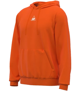 Men's Black Hooded Sweatshirt 100% Cotton Fleece Regular Fit Casual Front Logo Pocket Autumn Wear - Product Image 3
