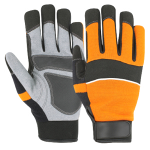 OEM Service Mechanic Gloves <b>Wool</b> Palm Padded Anti Vibration Twill <b>Thermal</b> Four Seasons Work Gloves - Product Image 4