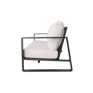 Divano da Giardino a Tre Posti con Tavolino Rettangolare Grigio Chiaro JM 9017 (Tino Tino) e Cuscini - Product Image 6