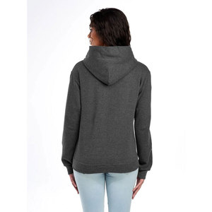 JERZEES NuBlend 996MR Sweat à capuche unisexe vierge premium Noir chiné 996MR Sweat à capuche unisexe vierge premium Vente en gros Coton Polyester - Product Image 3