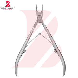 Wholesale With Own Logo Durable Non <b>Slip</b> Stainless Steel Premium Manicure Tools Toenail Clipper Cuticle Nipper Nail Finger - Product Image 2