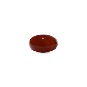 Pink Tourmaline & Sapphire Aqeeq Gemstone 16.9 Carat Oval Faceted Loose Gem for Fine Jewelry - Product Image 1