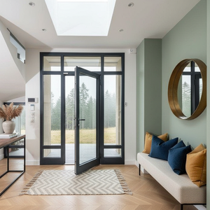 Online Technical Support Casement <b>Doors</b> VERTICAL Commercial Return and Replacement Modern 1 swing From Vietnam - Product Image 3