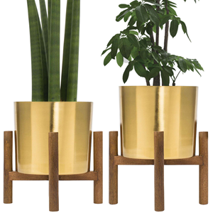 Macetas Decorativas de Jardín Comerciales de Aluminio de Gran Tamaño, Hechas a Mano, para Interiores y Exteriores - Product Image 4