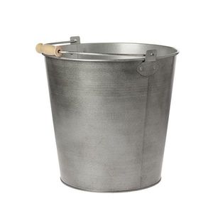 New Arrival Modern Design Small Galvanized Metal <b>Folding</b> <b>Bucket</b> Handle Iron Pail Home Decor Customized Size Shape - Product Image 3