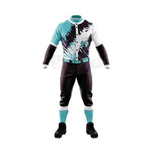 Nouvel arrivage : ensemble d'uniformes de baseball sur mesure avec logo personnalisé, fabrication en usine, design unique pour adultes - Product Image 2