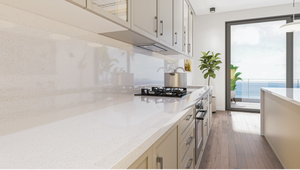 Dalles de quartz Oasis – Pierre synthétique haut de gamme pour comptoirs de cuisine et revêtements de sol - Product Image 3