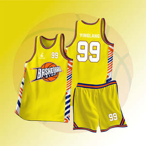 Último Diseño Personalizado de Uniformes de Baloncesto para Adultos, Conjuntos de Uniformes de Equipo, 100% Poliéster Transpirable, Ropa de Baloncesto Sublimada - Product Image 3