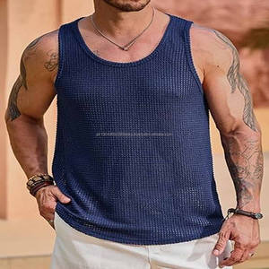 Camiseta sin Mangas para Hombre, Hecha con el Mejor Material Transpirable, Último Diseño, Precio de Mayoreo - Product Image 2