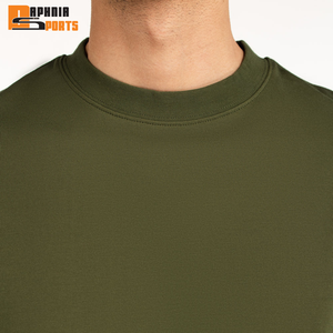 Camisetas de Verano para Hombre, 100% Algodón, Tejido de Punto, Formales, Transpirables, Ecológicas, MOQ Bajo, Proveedor Mayorista de Alta Calidad, Personalizadas - Product Image 6