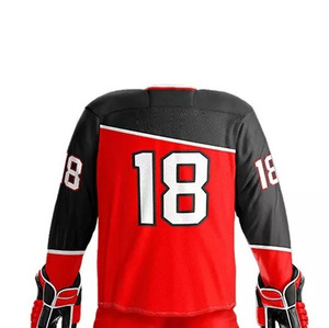 Conjuntos de Jersey y Pantalones Cortos Deportivos de Hockey sobre Hielo, Reforzados y Cosidos, para Entrenamiento Deportivo al Aire Libre, a Precios Bajos y Accesibles - Product Image 4