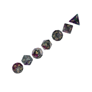 High quality stone dice Ruby fuchsite natural crystal reiki healing gemstones <b>Engraved</b> stone custom dice set Vikings crystal - Product Image 4