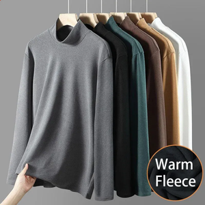 Camiseta de Manga Larga para Hombre, Material Resistente, Algodón, Disponible al por Mayor, Personalizada, Antiarrugas - Product Image 1