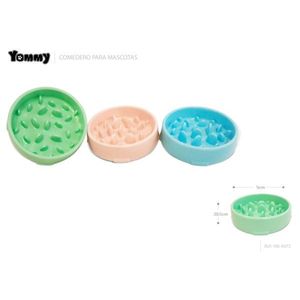 ชามอาหารสัตว์เลี้ยงแบบชะลอการกิน ยี่ห้อ Yommy ขนาด 20.5 ซม. สำหรับสุนัขและแมว - Product Image 1