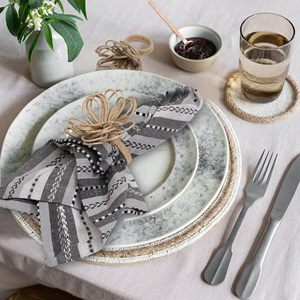 <b>Top</b> Selling Eco-Friendly Modern Luxury Handmade Jute Iron Napkin Rings New Design Flower Shape <b>Wedding</b> Party <b>Table</b> <b>Decoration</b> - Product Image 4