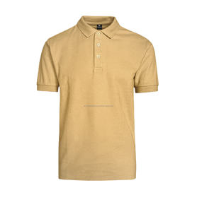 Camiseta Polo para Hombre, Fabricada en Piqué, 50% Algodón, 50% Poliéster, 220 GSM, con Logotipo Bordado Personalizado, Lisa, Multicolor - Product Image 4