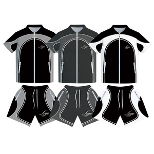 Ensemble pour hommes, veste coupe-vent, vêtements de sport, streetwear, veste coupe-vent décontractée à manches courtes, survêtement pour joggeur - Product Image 1