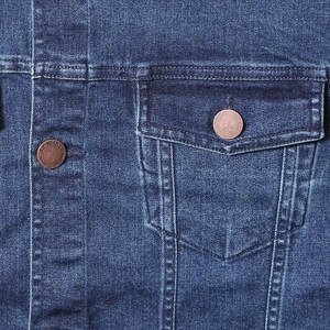 Veste en jean d'hiver pour homme OEM, look vintage avec intérieur confortable, manteau en jean délavé de qualité supérieure, doublure en polaire thermique douce - Product Image 6