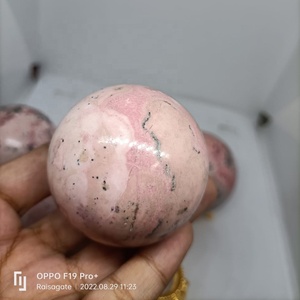 Wholesale Natural high Quality Peruvian Rhodochrosite <b>crystal</b> <b>ball</b> <b>crystal</b> sphere wholesale natural stone for healing home decor - Product Image 2