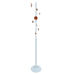 Metal Coat Tree Rack with 8 <b>Hooks</b> Industrial Modern Freestanding Display Rack for Living Room & Bedroom <b>Garments</b> Accessories - Product Image 1