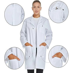 Uniforme Profesional Unisex para el Cuidado de la Salud, Bata de Laboratorio Transpirable con Estampado Moderno, Productos de Laboratorio OEM, Chaqueta de Farmacia - Product Image 3
