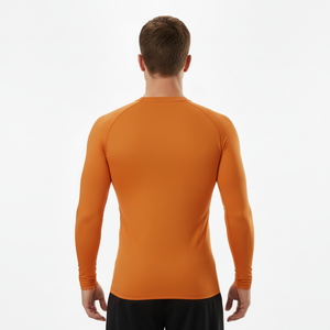 Wholesale Sublimation Printed MMA Rash Guard for <b>Men</b> <b>Men's</b> Long Sleeve <b>Compression</b> Rashguard Bjj with side panels - Product Image 4