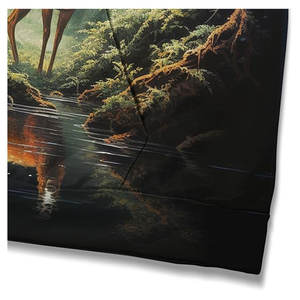 Sudadera con Capucha Colorful Dream Aurora Deer, Sudadera con Estampado 3D de Animales del Bosque, Sudadera Informal para Hombre y Mujer - Product Image 4