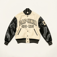 Veste universitaire personnalisée, veste de baseball, veste bomber streetwear, veste d'extérieur, vente en gros, fabricant OEM