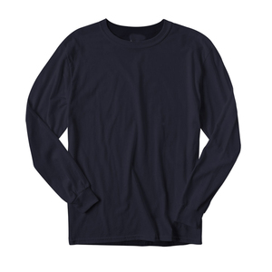 Camiseta de Manga Larga con Cuello Redondo para Hombre, Mezcla de Bambú, Antipilling, Transpirable, Secado Rápido, Absorbe la Humedad, Informal - Product Image 4