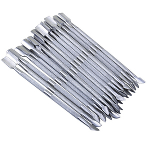 Smooth Line Heavy Duty Stainless Steel Cuticle Pusher <b>Tool</b> For <b>Nail</b> Cleaning Manicure Pedicure And Beauty Care - Product Image 6