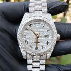 นาฬิกาเพชรแบบเย็นๆ สไตล์ทันสมัยสำหรับผู้หญิง สายรัดข้อมือบางเฉียบ เหมาะสำหรับงานปาร์ตี้ มีจำหน่ายในราคาขายส่ง - Product Image 6