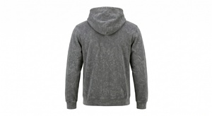 Vintage Acid Wash Winter Hoodie Retro Distressed Cotton <b>Pullover</b> <b>Men</b> Women Oversized Streetwear Breathable Windproof Pocket - Product Image 2