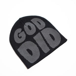 Bonnets en acrylique et bonnets tricotés personnalisés pour hommes - Product Image 5