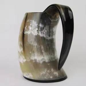 ZNZ CRAFT Taza de Cuerno Real de Alta Calidad, Duradera, Ecológica, Reutilizable, con Acabado Pulido, Diseño Ligero y Personalizable - Product Image 6