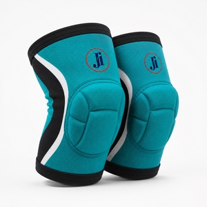 Genouillère de compression sportive haut de gamme en tissu extensible respirant et confortable pour la gym, l'entraînement et le fitness - Product Image 6