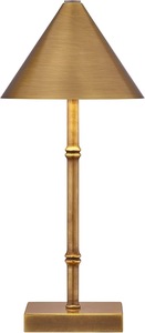 Lámpara de Mesa de Latón con Acabado Moderno Clásico, Pantalla Plegable Extraíble, Ecológica, para Diwali y Decoración de Interiores Modernos - Product Image 2