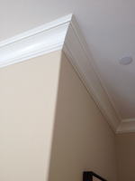 Moulures en bois massif et MDF au design moderne pour les murs intérieurs des villas et des hôtels - Moulures de plafond personnalisées écologiques
