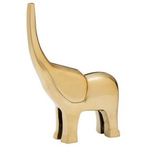 Figura de Elefante de Metal Contemporánea, Escultura Artística Hecha a Mano para Decoración de Mesa de Salón - Product Image 4