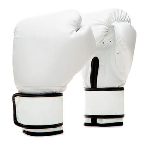 OEM Service Boxing <b>Gloves</b> High Quality Genuine Leather Breathable <b>Moisture</b> Wicking Customized Color Outdoor Sparring <b>Gloves</b> - Product Image 4
