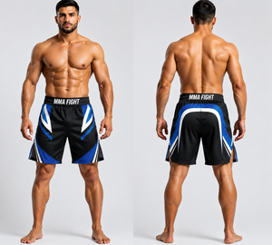 Custom MMA Fight <b>Shorts</b> Men High Definition Sublimation No Gi BJJ <b>Grappling</b> Training <b>Shorts</b> Lightweight Quick Dry Athletic Wear - Product Image 4