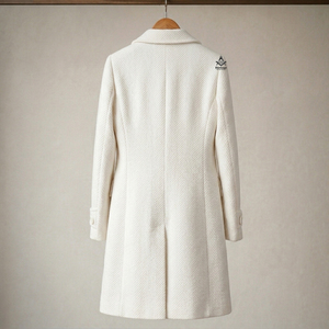 Chaqueta Blazer Blanca Personalizada para Mujeres, Ropa Masónica, de Hermandad y Fraternidad Griega, Elegante Chaqueta Delta Sigma - Product Image 3