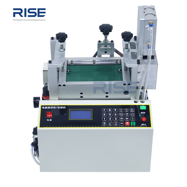Small Vinyl Paper Cutting Machine High Precision Pneumatic Dual Track Band Roll To Sheet Cutting Machine