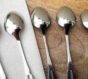 Eco-Friendly Reusable Metal Spoon Set Durable <b>Kitchen</b> Dining Utensils Bulk Supply - Product Image 4