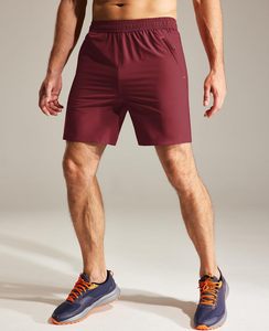 Shorts de course athlétiques pour hommes, séchage rapide, légers, pour la gym et l'entraînement, avec poche zippée et taille élastique - Product Image 5