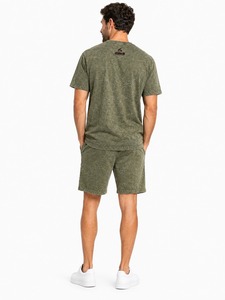 <b>Men</b> Summer Two Piece Clothing <b>Set</b> <b>Short</b> Sleeve <b>Top</b> with <b>Shorts</b> for Casual Streetwear <b>and</b> Travel with Oem Service Best Quality - Product Image 3