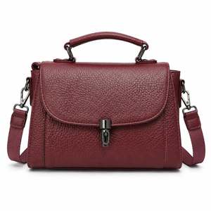 Nuevo Bolso de Mano de Lujo para Mujer, Diseño de Marca, Cuero de Grano Completo, Forma de Almohada, Patrón de Cocodrilo, Venta al Por Mayor - Product Image 1