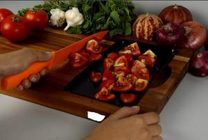 Planche à découper en bois indien au design élégant pour la maison, l'hôtel, le restaurant, surface de découpe robuste, planche à découper à prix de gros - Product Image 2